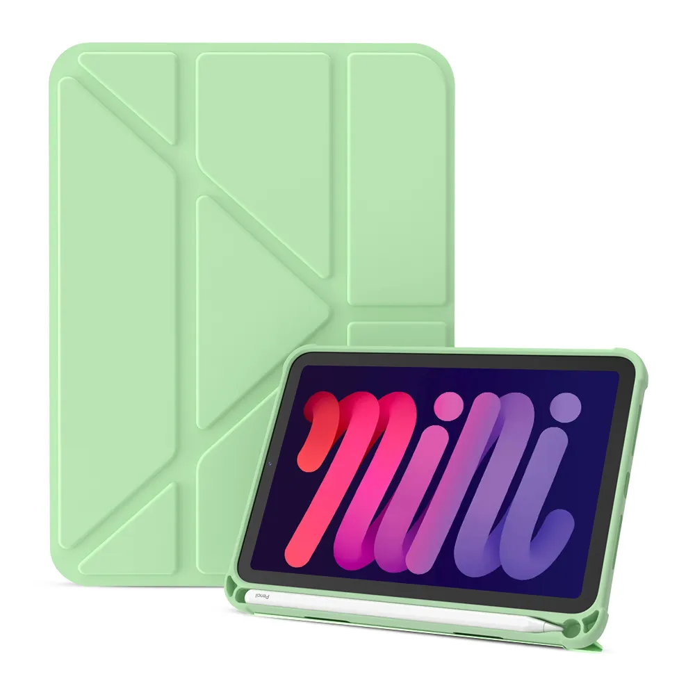 最新リリースPCバックカバー磁気フィルプケースレザーPUカバー2021スマートタブレットケース8.3インチIpad Mini6ケース用20 14 33w