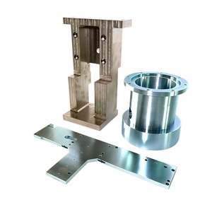 Tùy chỉnh thực hiện CNC biến phay khoan gia công 304 316 cấp thép không gỉ Brass khí nén trượt Nhà phân phối khối đa dạng - Product Image 1