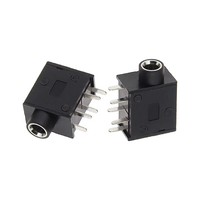 Support pour écouteurs PJ215 3.5mm, prise pour écouteurs 3.5mm, cinq broches, prise audio 5PIN PJ-325C, 10 pièces