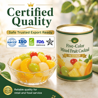 Tropische Fruitcocktail Gebakken 850g BRC Klaar om te eten Fruitdessert voor supermarkt detailhandel groothandel export levering
