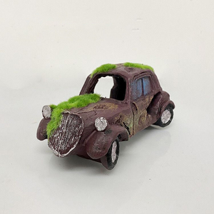Decorazioni per Acquario, Ornamenti in Resina Creativi a Forma di Auto Classica - Product Image 5