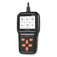Lector de códigos de error para camiones y coches, accesorios para máquina de diagnóstico de coche, herramienta de máquina detectora VP102 Universal -20'C ~ 65'C