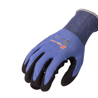 Gants de protection anti-coupure Snellsafty 18G ANSI A6 en nitrile givré, niveau 4 de protection contre les coupures, pour l'industrie, vente chaude en usine