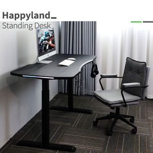 โต๊ะเกมมิ่งปรับระดับความสูงได้ SBF2 E-Sport โครงโลหะ โต๊ะคอมพิวเตอร์ปรับระดับความสูงด้วยระบบไฟฟ้า สำหรับใช้ในบ้าน - Product Image 5