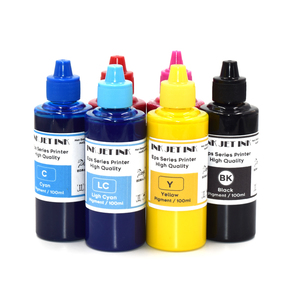Tinta de Pigmento de 100 ml y 6 Colores para Impresoras Epson Stylus 1390 1410 1500w 1430 1400 T50 P50 <span class=keywords><strong>T60</strong></span> L800 L1800 R230 R270 R330 PX700 PX800 - Product Image 1