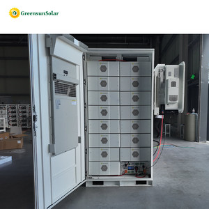 Armoire de batterie LiFePO4 241 kWh Plug-and-Play compatible avec l'onduleur hybride Solis 125 kW pour système d'énergie solaire - Product Image 5