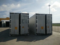Bv Gecertificeerd 20ft 40ft 40hc Fruit & Seefood Gekoeld Aanpasbaar Reefer Container Installeerbaar Deurgordijn