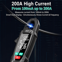 Multimeter Digital Clamp Otomatis, Amperemeter Clamp Presisi Tinggi