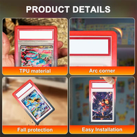 Support de collection de cartes à collectionner antichoc avec logo personnalisé, protection parfaite pour les boîtiers de cartes standard PS/A/BG/S/CG/C