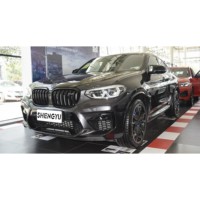 Penjualan Laris Sistem Bodi Mobil untuk BMW X4 G02 2019-2022 Berubah Menjadi X4M Termasuk Bemper Depan dengan Gril Difuser Belakang Pipa Ekor
