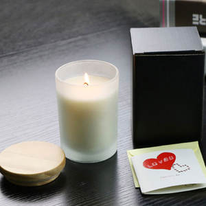 Vela de cera de soja perfumada orgánica de etiqueta privada personalizada <span class=keywords><strong>profesional</strong></span> de alta calidad en tarro de vidrio - Product Image 4