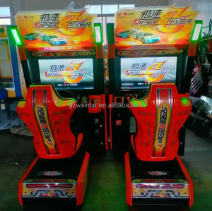 Bán buôn Đồng tiền hoạt động trò chơi lái xe mát mẻ điều khiển <span class=keywords><strong>video</strong></span> trẻ em đua xe Arcade trò chơi máy - Product Image 6