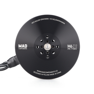 Motor CC sin escobillas <span class=keywords><strong>MAD</strong></span> M6C12 IPE para drones agrícolas, cuadricópteros y UAV tripulados. - Product Image 2