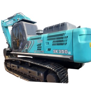 รถขุดญี่ปุ่นแท้ Kobelco SK350 SK350LC มือสอง ขนาด 35 ตัน รถขุดตีนตะขาบมือสองพร้อมขาย พร้อมหัวเจาะ - Product Image 1