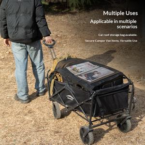 Sac de rangement en filet noir <span class=keywords><strong>pour</strong></span> toit et intérieur de voiture, grande capacité, design peu encombrant, idéal <span class=keywords><strong>pour</strong></span> les voyages en voiture - Product Image 5