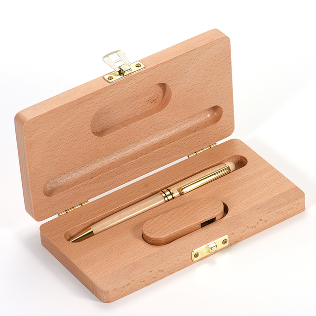 Free Personalized Flash Drive Wood Pendrive 8GB 16GB 32GB 64GB 128GB USB2.0 Custom logo Pen Drive Usb Flash Drives Wedding Gift
