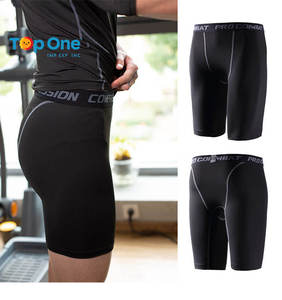 TopOne, mallas deportivas de poliéster para hombre, mallas de compresión de entrenamiento para correr, de alta elasticidad Fitness, pantalón Base de secado rápido - Product Image 4