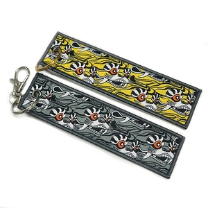 พวงกุญแจผ้าปักโลโก้แบรนด์ตามสั่ง - Product Image 2