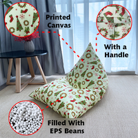 Pouf géant pour adultes 2023x140 cm, Pouf en tissu Oxford, Pouf plus coloré, imperméable, pour l'extérieur, 180