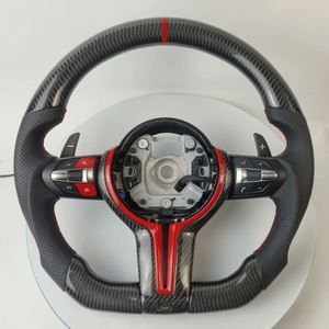 Volante de fibra de carbono premium de envío rápido para <span class=keywords><strong>BMW</strong></span> M2 M3 M4 M5 X5 <span class=keywords><strong>X6</strong></span> F30 F10 F20 E46, piezas de reacondicionamiento - Product Image 5