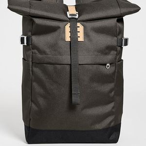 Custom Waterproof Eco-Friendly Nylon Rolltop Laptop <b>Backpack</b> Zip Rucksack Men Women Casual Travel Hiking Outdoor Sports Daypack - Product Image 2