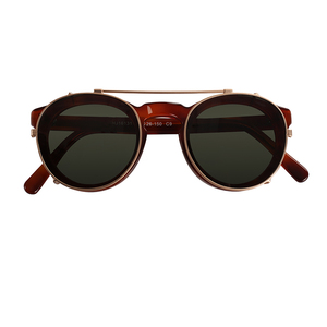 Nuevas Gafas <span class=keywords><strong>de</strong></span> <span class=keywords><strong>Sol</strong></span> Polarizadas Plegables <span class=keywords><strong>de</strong></span> Acetato Vintage, Cómodas y Unisex, Redondas, <span class=keywords><strong>para</strong></span> Hombre y Mujer - Product Image 4