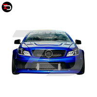 Nouveau kit carrosserie large LB à 99 % de compatibilité avec extensions d'ailes, diffuseur de pare-chocs et aileron de coffre pour Mercedes Classe C W204/C204/C63