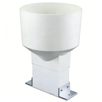 CDY-10A CODA Sensor Pengukur Hujan Otomatis Tipe Tipping Bucket Bahan ABS Akurasi 2% Resolusi 0.2mm 5-Pulse 12VDC