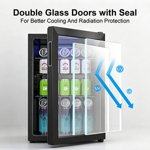 Refrigerador Comercial con Puerta de Vidrio, Enfriador de Bebidas para Supermercados, Tiendas de Conveniencia y Cafeterías, Directo de Fábrica - Product Image 4
