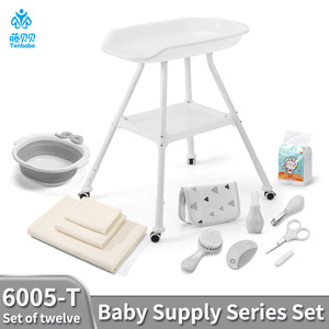 Multifunctional Diaper Changing Table Baby Care Station Set for Newborns &amp; <strong>Older</strong> Babies Massage Tummy Time &amp; <strong>Bathing</strong> - Product Image 4