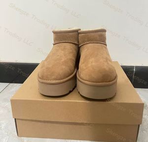 Bottes de neige unisexes de luxe 2026 style classique UGG, imperméables, confortables, à la mode, avec fourrure, pour l'hiver et l'été - Product Image 2
