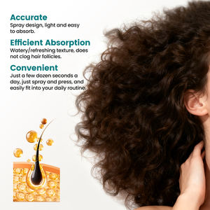 <span class=keywords><strong>Sérum</strong></span> Capillaire QBEKA pour la Croissance des <span class=keywords><strong>Cheveux</strong></span>, Non Gras, à la Biotine, Traitement de Repousse pour Femmes - Product Image 4