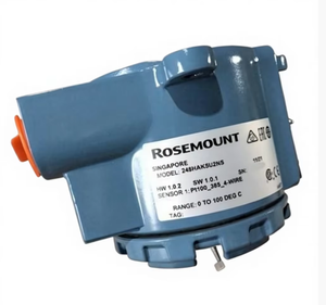 Sensor de Temperatura Original Nuevo Rosemount 248HA para Montaje en Cabeza 248RA para Montaje en Riel, Protocolo HART, Pt100 J/K/T/E - Product Image 1