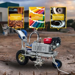 La machine de marquage routier de pulvérisation à froid marque uniformément les espaces de stationnement et les routes - Product Image 3