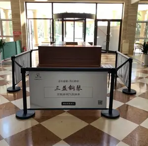 Özel fabrika geniş taban yukarı çekin baskılı logo ile rulo afiş ekran standı Q-<span class=keywords><strong>BANNER</strong></span> geri çekilebilir afiş Stanchion - Product Image 1