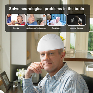 Suyzeko helm stimulasi magnetik transcoinal umpan balik 810nm, helm fotofodulasi otak untuk penyakit rabun - Product Image 5