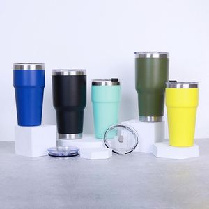 Custom Logo 20Oz 30Oz Double Wall Vacuum Insulated Travel <b>Coffee</b> Stainless Steel Tumbler Cup Mug - Product Image 1