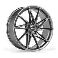 Ruedas de Aleación de Lujo con Diseño de Malla, 5x112 5x114.3 5x120, Nuevas, Ligeras de 25 mm, para Autos Tuning