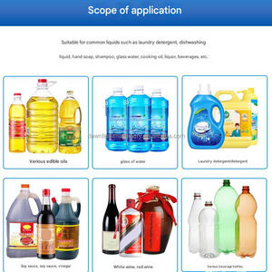 Trọng lượng máy làm đầy chất lỏng Máy rót chai thích hợp cho rượu vang dầu ăn đồ uống chất tẩy rửa dầu gội đầu - Product Image 6