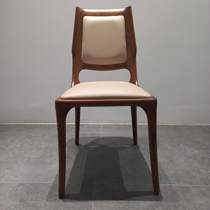 Silla de Comedor de Madera de Nogal Sólido de Lujo, Artesanía Tradicional, Asiento Moderno para Hogar, Restaurante, Hotel, PISANO - Product Image 2