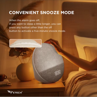 Jam Alarm LED multifungsi 10W dengan simulasi matahari terbit 16M warna RGB speaker portabel tidur baik OEM/ODM mendukung