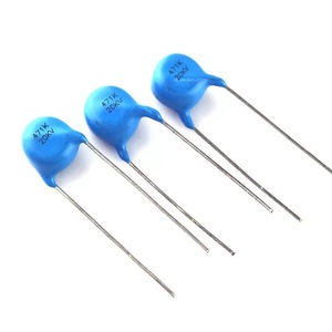 Condensador Cerámico de Disco de Alto Voltaje 20KV 470PF <span class=keywords><strong>471</strong></span>, Condensador Cerámico de Disco con Recubrimiento Azul de Baja Densidad de Frecuencia 20KV <span class=keywords><strong>471</strong></span> 0.47nF 0.00047 - Product Image 4