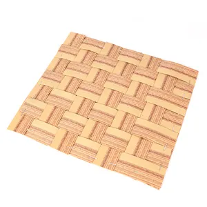 Pannelli per pannelli di tessitura di pareti e soffitti stuoia di paglia sintetica stuoia di bambù artificiale soffitto
