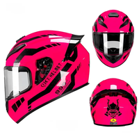 Casque de moto intégral unisexe certifié DOT et ECE, professionnel, tendance pour la conduite de moto pour hommes et femmes