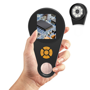 Mini 1080P Digital <b>Microscope</b> 2MP 500X Magnification Portable Handheld Screen Magnifier Loupe Toy for Students kids Children - Product Image 1