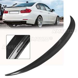 Alerón trasero de fibra de carbono real estilo Performance para BMW F30 Serie 3 F30 4 puertas 2012-17 - Product Image 1
