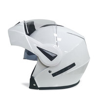 Casco Modular Rosa Nuevo de ZoomLon, Directo de Fábrica, Certificación DOT, Doble Visera, Casco de Motocicleta Abatible Integral