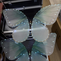 Drone Papillon Bionique LED pour Mariage, Spectacles de Papillons Bioniques, Aéronef Volant Télécommandé à Ailes Battantes pour Mariage