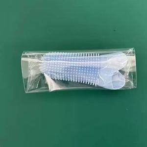 Silicone Pet Toothbrush Dog <b>Toy</b> Chew Pet Finger Toothbrush Silicone <b>Cat</b> Dog Toothbrush Dental Care Finger Cover - Product Image 5