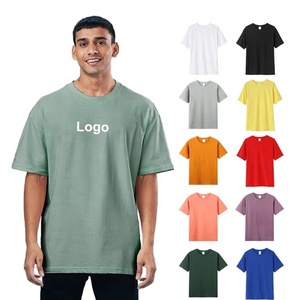 Vente en gros en vrac Logo personnalisé imprimé 100% coton biologique T-shirt unisexe pour hommes pour femmes - Product Image 2